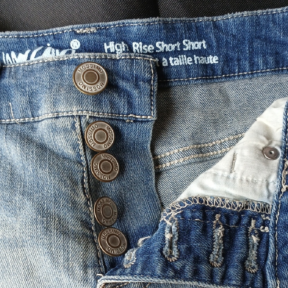 🧡Mossimo Jean Women's Blue Denim Shorts - Picture 4 of 4